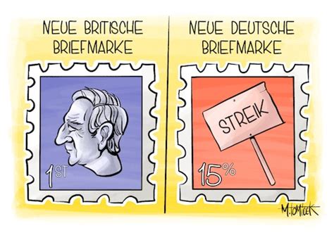 Neue Briefmarken Von Mirco Tomicek Politik Cartoon Toonpool