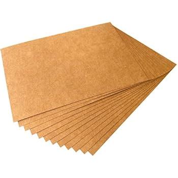 50 Sheets Of 300 GSM A4 Kraft Stock Paper Matte Finish Blank Printing