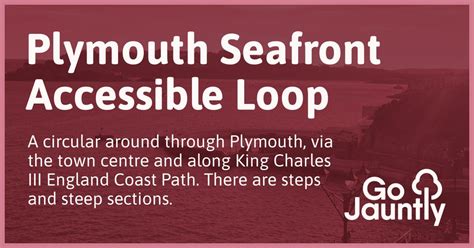Plymouth Seafront Accessible Loop Go Jauntly