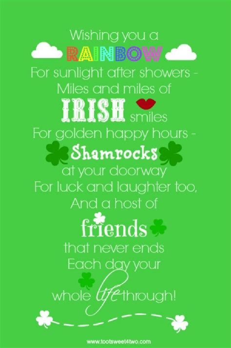 Irish For A Day 17 Irish Blessings For St Patricks Day Toot Sweet