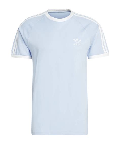 Adidas Originals Herren T Shirt Stripes Tee In Blau Kaufen Engelhorn