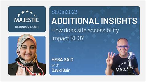 How Does Site Accessibility Impact Seo With Heba Said Youtube