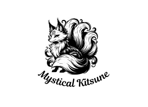 Kitsune Svg Fox Svg Mystical Svg Mystical Fox Svg Mystical Kitsune