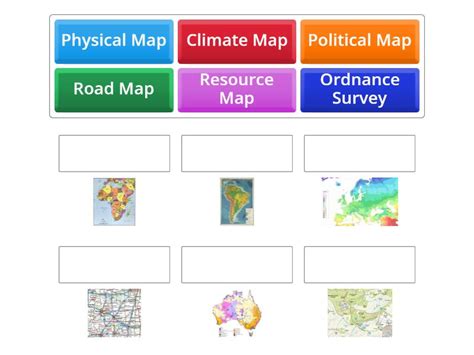 Map Types - Match up