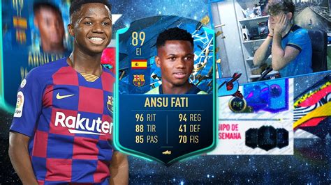 Consigue Ya A Ansu Fati Momentos De Jugador Tots Sbc Fifa