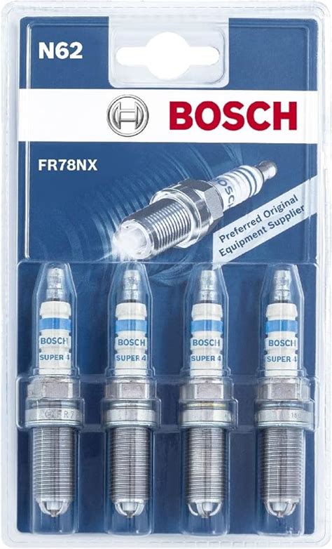 Bosch FR78NX N62 Zündkerzen Super 4 4er Set Amazon de Auto