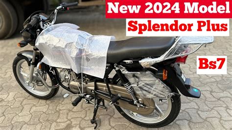 New 2024 Model Hero Splendor Plus Bs7 Review Price New Color