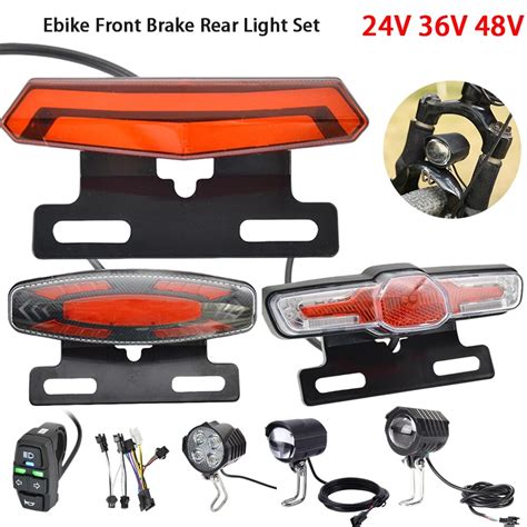 E Bike Vorderrad Bremse R Cklicht Set E Bike Blinker R Cklicht V V