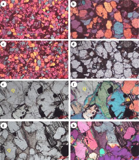 Photomicrographs Of The Barail Sandstones Showing Microcrystalline