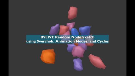 Bslive Random Node Doodles Stone Using Sv An And Cycles Youtube