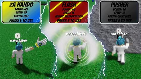 How To Properly Use Flash Pusher And Za Hando Roblox Slap Battles