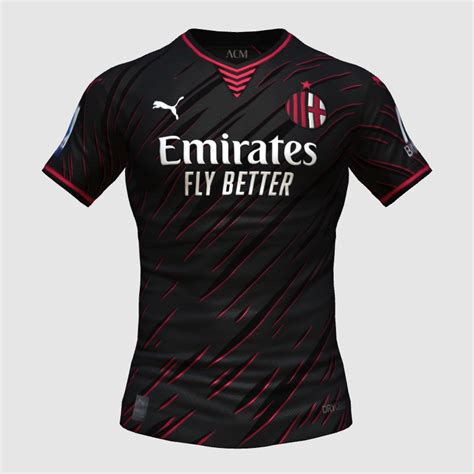 AC Milan Third Concept FIFA 23 Kit Creator Showcase