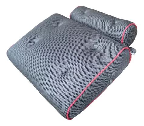 Luxury D Mesh Bathtub Bath Pillow Suction Up Hot Tub Head MercadoLibre