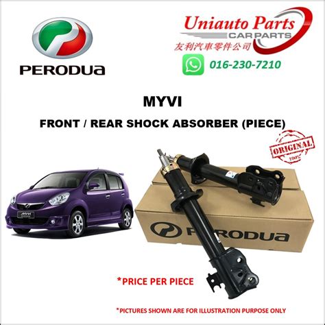 Perodua Myvi Original Front Rear Shock Absorber Piece Shopee Malaysia