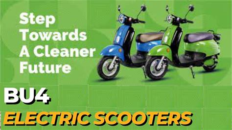 BU4 Electric Scooter Best Electric Vehicle In Ahmedabad Electric