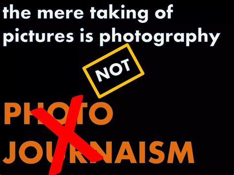 Photojournalism The Basics Ppt