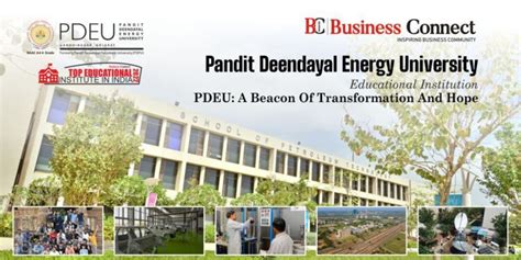 Pandit Deendayal Energy University PDEU Business Connect Magazine