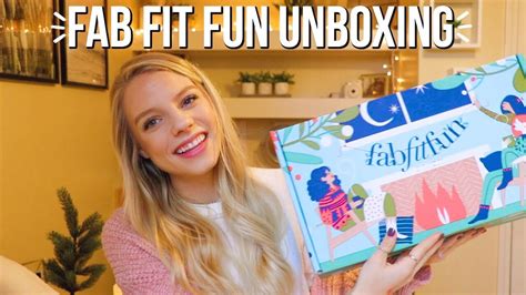 Fab Fit Fun Winter Box The Best Box YouTube