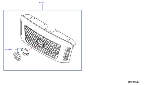 Nissan Titan Crew Cab Pro X Grille Front Ezc A