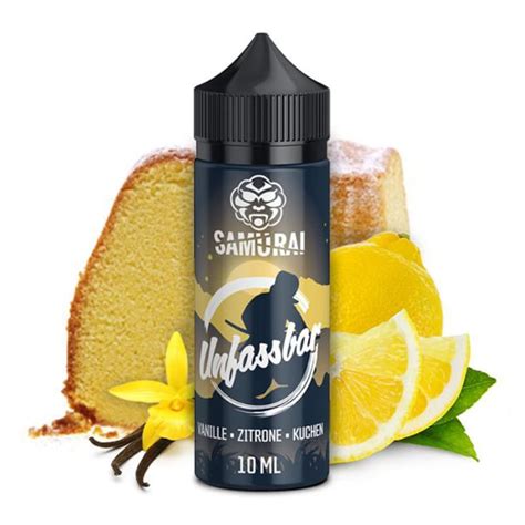 Samurai Vaping Unfassbar Longfill Aroma 10 ml für 120 ml