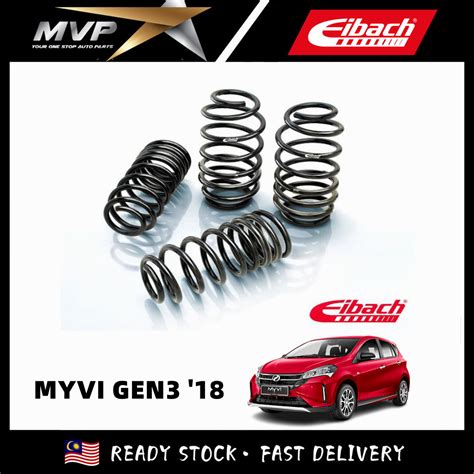 Original Eibach Sport Spring Perodua Myvi Alza Bezza Axia Viva