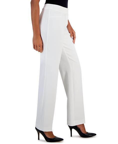 Kasper Womens Straight Leg Pants Macys