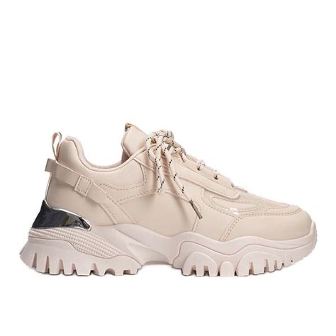 ZAPATILLAS NUDE CON inserciones metálicas de Ansley rosado EUR PicClick FR