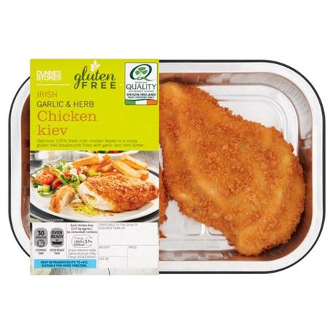 Dunnes Stores Gluten Free Irish Garlic And Herb Chicken Kiev Dunnes Stores