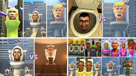 Skibidi Toilet Mega Battle Presidents 24 Youtube