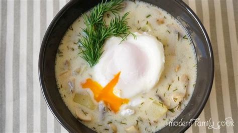 Kulajda Traditional Czech Mushroom Soup