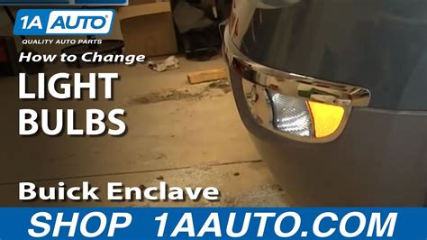 How To Change Bulbs On Headlights Fog Lights Turn Signals 08 14 Buick