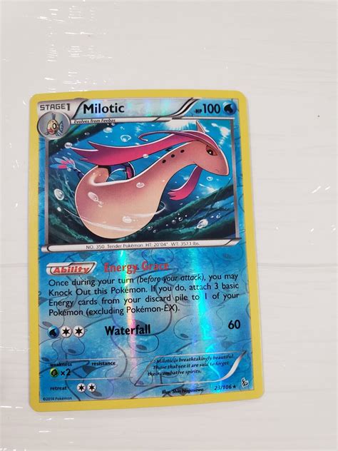 Pok Mon Tcg Milotic Flashfire Reverse Holo Rare Nm Ebay