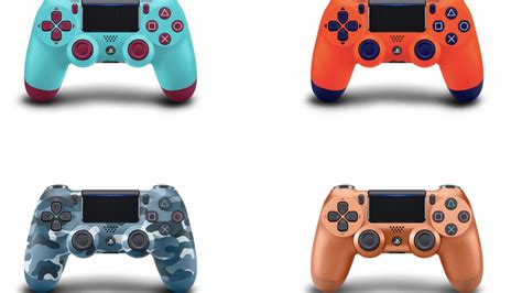 Sony releases PS4 DualShock controller in four bright new colors - CNET