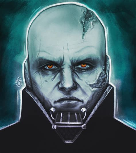 Darth Vader unmasked by HenryTownsend on DeviantArt