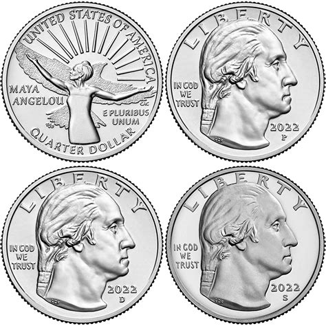 2022 American Women Quarters Maya Angelou Surfcoins