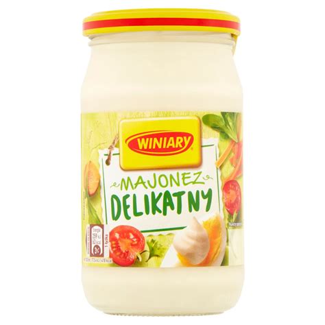 Winiary Majonez delikatny 300 ml Delikatesy Dwójka