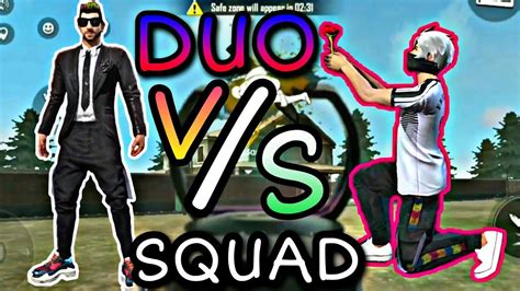 Duo Vs Squad Op Headshot Montage 😮 Free Fire 🔥 Full Match Youtube