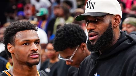 Bronny James Joins Lebron With Lakers As Father Son Duo Makes Nba History