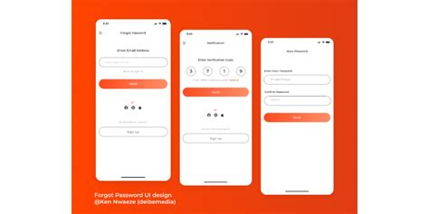 Forgot Password Ui Design Figma