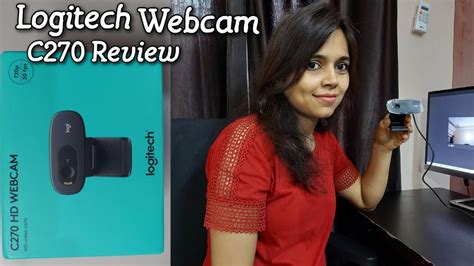 Logitech C270 Hd Webcam Unboxing And Review How To Use Logitech C270