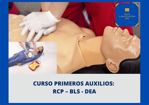 Curso Primeros Auxilios Rcp Bls Dea Otce