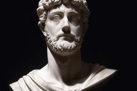 Premium Ai Image A Closeup Of A Marble Sculpture Of Marcus Aurelius