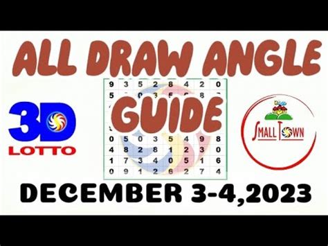 Swertres All Draw Angle Guide Today 3d National 3d Lotto All STL Swer3