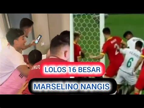 Marselino Nangis Indonesia Lolos Besar Gol Kirgistan Heboh Youtube