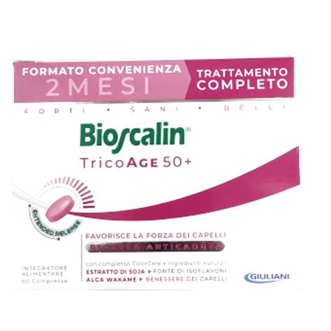 Bioscalin Tricoage Con Bioequolo E Colorcare Compresse