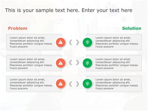 Problem Solution 4 2 Powerpoint Template Slideuplift