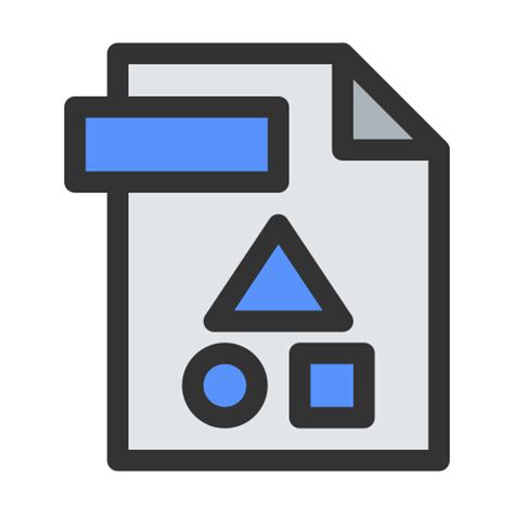 Shape Free Files And Folders Icons