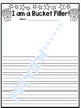 Bucket Filler Book Companion Activities by Shinelikeateacher | TPT