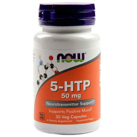 Now Foods 5 Htp 50 Mg 30 Vegetarian Capsules