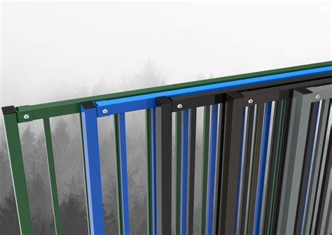 Забор из профильной трубы от производителя заказать - Fensys